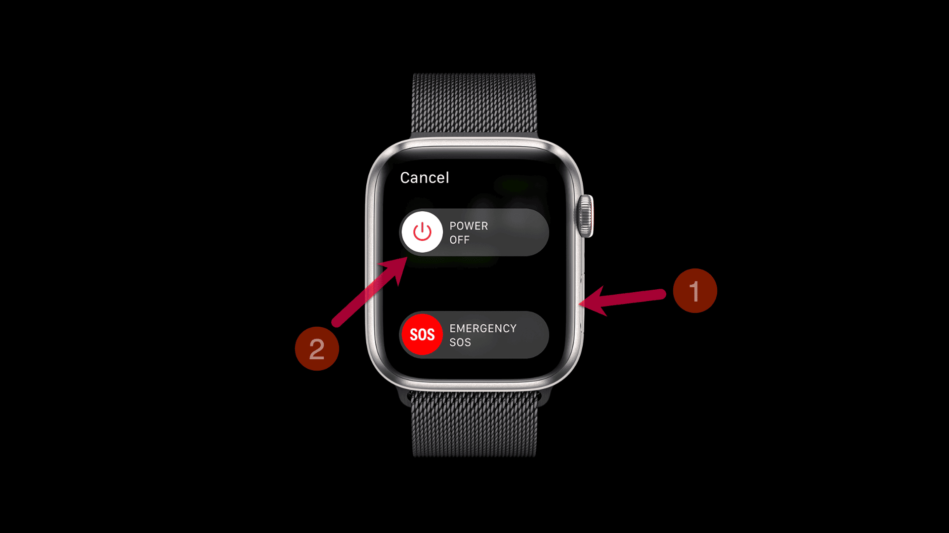 restart apple watch